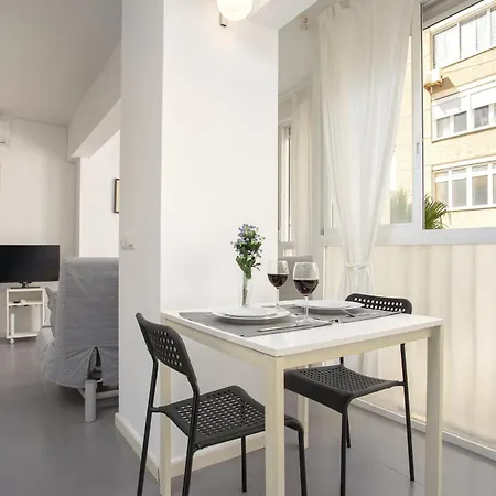 公寓 -malagasunapts-malagueta Estudio Aa Wifi *